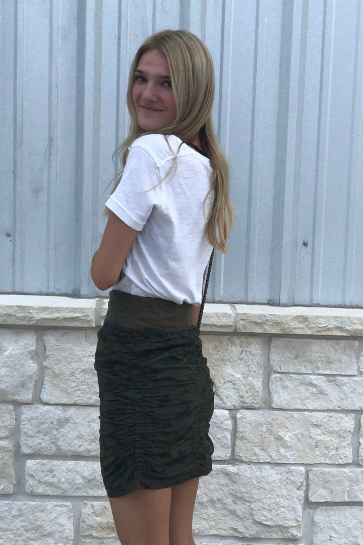 XCVI Camo Trace Skirt Skirts & Dresses 2 XCVI Camo Trace Skirt Skirts & Dresses