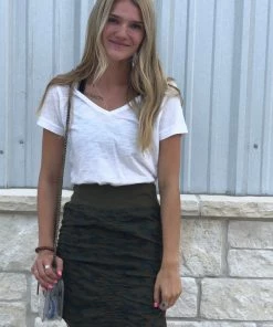 XCVI Tops Organic V-Neck Tee