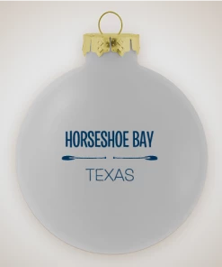 The Market Place LAKE LIFE Horseshoe Bay, Texas Christmas Ornament