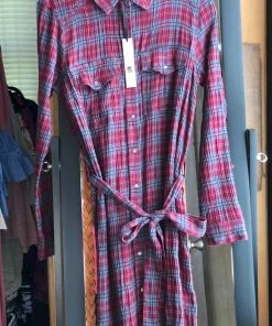 Skirts & Dresses KUT From The Kloth Ella Plaid Shirt Dress