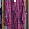 Lucky Brand Bungalow Plaid Dress - Rosewood Skirts & Dresses