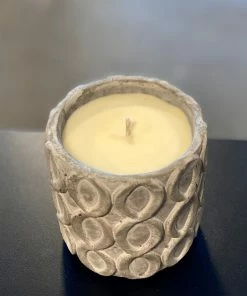 Unplug Soy Candles GRAY STONE CANDLE - Sugared Citrus Home & Beauty
