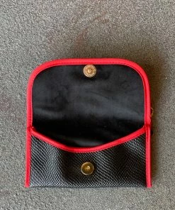 Makeup Junkie Sunglass Case - Black Viper & Red