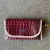 Makeup Junkie Sunglass Case - Bubble Gator Wine