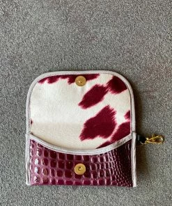 Makeup Junkie Sunglass Case - Bubble Gator Wine