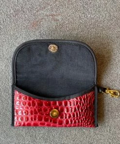 Makeup Junkie Sunglass Case - Bubble Gator Rouge