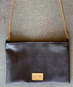 Makeup Junkie Black Viper Crossbody Makeup Junkie Crossbody