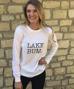 The Market Place Comfort Colors LAKE BUM LONG SLEEVE LAKE LIFE