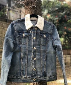 Carreli SHERPA JEAN JACKET CLASSIC FIT