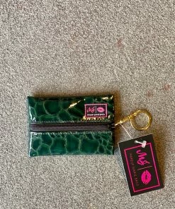 BAGS Makeup Junkie Micro Emerald Green