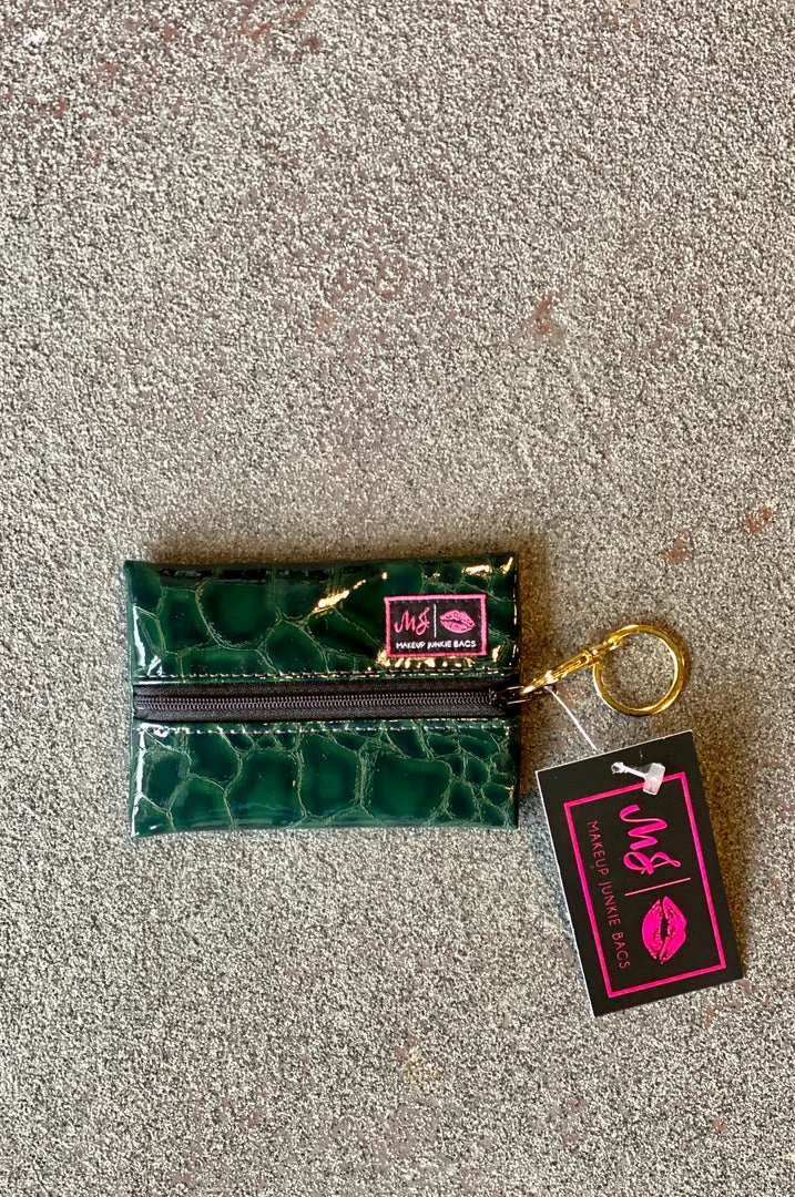 BAGS Makeup Junkie Micro Emerald Green 1 BAGS Makeup Junkie Micro Emerald Green