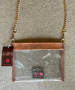 Makeup Junkie In The Clear CHOCOLATE COBRA Crossbody