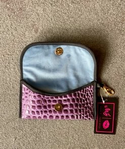Makeup Junkie Sunglass Case - Bubble Gator Amethyst