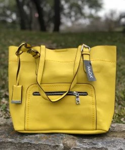 MoDA BAGS Buttersoft Shoulder Bucket Tote