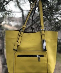 MoDA BAGS Buttersoft Shoulder Bucket Tote