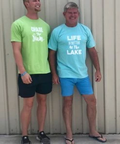 The Market Place LAKE LIFE Comfort Colors LIFE IS BETTER SHORT SLEEVE