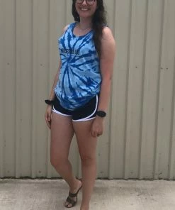 The Market Place Port & Company HSB, TEXAS Tie-Dye Tank LAKE LIFE