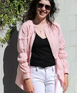 Kensie Ruched-Sleeve Anorak Jacket 7 Kensie Ruched-Sleeve Anorak Jacket