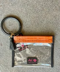 Makeup Junkie In The Clear El Dorado Wristlet