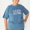 The Market Place LAKE LIFE Comfort Colors LAKE BUM SHORT SLEEVE