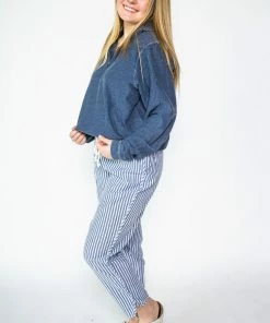 Boxercraft RESORT APPAREL ADULT RALLY CORDUROY QUARTER ZIP PULLOVER