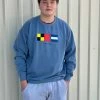 The Market Place LAKE LIFE Comfort Colors Lake LBJ Nautical Flags Sweatshirt