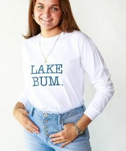 The Market Place Comfort Colors LAKE BUM LONG SLEEVE LAKE LIFE