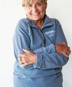 The Market Place LAKE LIFE Comfort Colors HORSESHOE BAY 3/4 Zip Sweatshirt