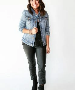Jag KIARA CLASSIC DENIM JACKET RESORT APPAREL