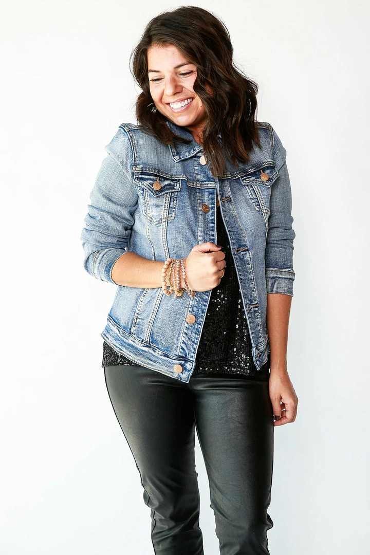 Jag KIARA CLASSIC DENIM JACKET RESORT APPAREL 1 Jag KIARA CLASSIC DENIM JACKET RESORT APPAREL