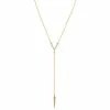 Chloe + Isabel Pavé Chevron + Spike Y-Necklace