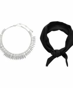 JEWELRY Chloe + Isabel Lumière Necklace + Chiffon Scarf Set