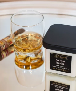 JHScents Candles Kentucky Bourbon Square