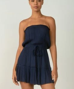 Elan HAZEL STRAPLESS MINI DRESS