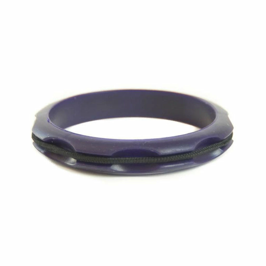 Maria Shireen Sport Hair Tie Bangle Dark Purple GAME DAY 1 Maria Shireen Sport Hair Tie Bangle Dark Purple GAME DAY