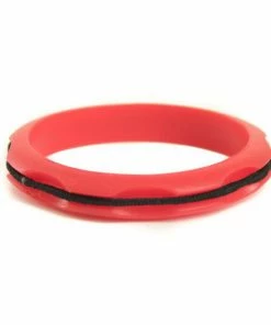 Maria Shireen GAME DAY Sport Hair Tie Bangle Fiesta Red