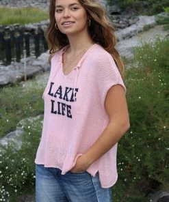Wooden Ships Lake Life Tee Cotton RESORT APPAREL