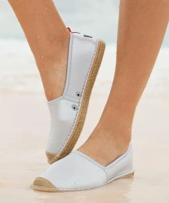 Sea Star Beachcomber Espadrille: Womens Platinum Shoes