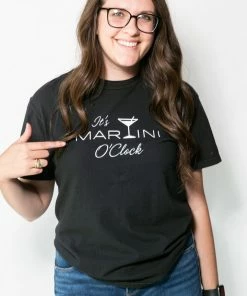 The Market Place Comfort Colors Martini O'Clock