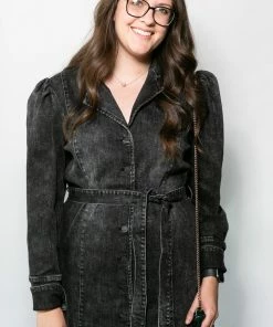 Billy T Crossover Shirt Dress