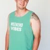 The Market Place Comfort Colors WEEKEND VIBES Tank