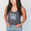 The Market Place LAKE LIFE District ON LAKE TIME Tri‑Blend Racerback Tank