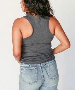 The Market Place LAKE LIFE District ON LAKE TIME Tri‑Blend Racerback Tank