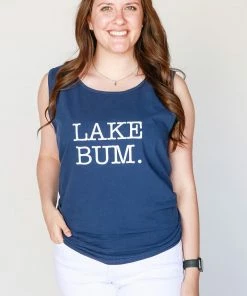 The Market Place Comfort Colors LAKE BUM Tank LAKE LIFE