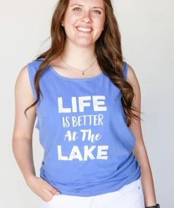 The Market Place Comfort Colors LIFE IS BETTER AT THE LAKE