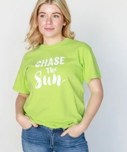 The Market Place Comfort Colors CHASE THE SUN SHORT SLEEVE LAKE LIFE
