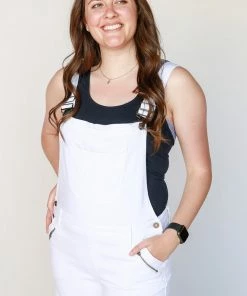 Bottoms Kancan Alabaster Shortalls