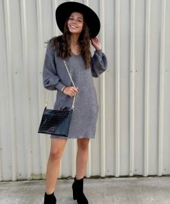 LOVESTITCH Mellow Sweater Dress HOLIDAY APPAREL 5 LOVESTITCH Mellow Sweater Dress HOLIDAY APPAREL