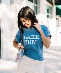 The Market Place LAKE LIFE Comfort Colors LAKE BUM SHORT SLEEVE