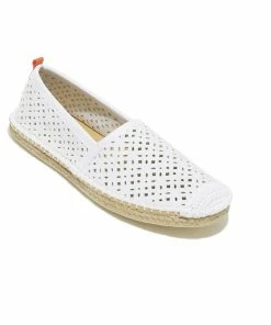 Sea Star Beachcomber Espadrille: Womens White Eyelet